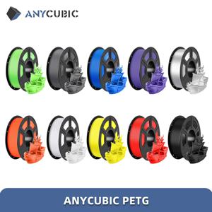 ANYCUBIC PETG 3D 프린터 필라멘트, 코브라 2 FDM 3D 프린터용 플라스틱 3D 프린터 필라멘트, 롤 당 1kg, 다색 1.75mm