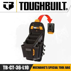 TOUGHBUILT TB-CT-36-L10 정비공의 특수 도구 가방, 멀티 포켓 플라이어, 스크루 드라이버 도구 세트, 빠른 행잉 백