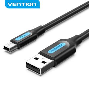 Vention-미니 USB 고속 충전 케이블, USB-미니 USB 데이터 케이블, 디지털 카메라 HDD MP3 MP4 플레이어, DVR GPS 미니 USB 2.0 케이블