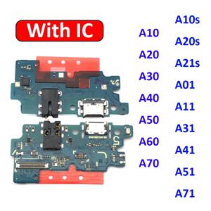 USB 충전기 충전 포트 도크 커넥터 보드 플렉스 케이블, 삼성 A50, A505, A10, A20, A30, A70, A01, A11, A21s, A31, A51, A71 용