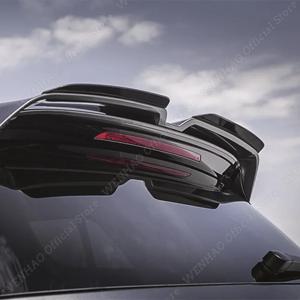 Oettinger Roof Spoiler Extentions 플랩 리어 윙 피트 VW 골프 VII MK7 7.5 R GTI GTD R-LINE E-GOLF 글로스 블랙 2012-2020