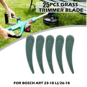 잔디 트리머 교체 플라스틱 블레이드, Bosch ART 26-18Li ART 23-18 Li 잔디 트리머 폴리머 블레이드 절단 시스템, 25 개