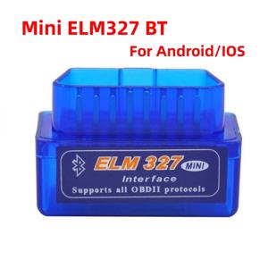 미니 ELM327 블루투스 V2.1 OBD2 자동차 진단 스캐너, ELM 327 블루투스, 안드로이드 IOS ODB2 스캔 코드 리더 OBD2, 신제품