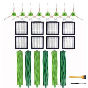 롤링 브러시 Hepa 필터 사이드 브러시, 아이로봇 룸바 I7 E5 E6 I 시리즈 로봇 진공 청소기 교체 액세서리 브러시