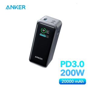 Anker Prime 735 보조배터리, 휴대용 보조베터리 충전기, 예비 배터리, 대용량 20000mAh, 20000mAh, 200W, 20K