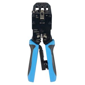 이더넷 케이블용 네트워크 크림퍼, 압착 도구 스트리퍼, RJ45 RJ11 RJ12 RJ50 커넥터, 10P, 8P, 6P, 4P