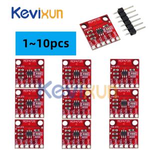 디지털 컨버터 모듈, 아두이노 2.7V-5.5V 용, 디지털-아날로그 EEPROM 개발 보드, 12 비트 I2C DAC, MCP4725, 1-10 개