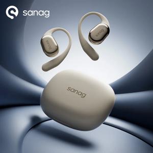 Sanag C16S 블루투스 5.4 무선 헤드폰, 오픈 이어 OWS 이어폰, HiFi 사운드 헤드셋, 앱 제어, TWS 이어버드, 8 시간 재생