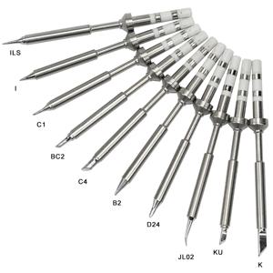 납땜 다리미 팁 교체 팁 전기 납땜 다리미 팁, 다양한 모델, K KU I D24 BC2 C4 C1 JL02, TS101, TS100, T85, 1 개