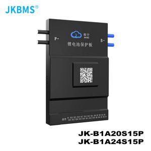 JK BMS 밸런스 전류 BMS, 리튬 이온 LTO 18650 배터리, Lifepo4 배터리 스토리지, 블루투스 BMS, B1A24S15P, 1A, 150A, BT, 36V, 48V, 60V