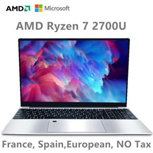 AKPAD 2700U 성능 노트북 컴퓨터, 2.4G + 5G 와이파이, AMD Ryzen 7 2700U 윈도우 10 11 프로 게이밍 노트북, 1920x1080 IPS 화면