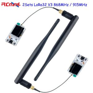 LoRa32 V3 868MHz 915MHz ESP32 LoRa 개발 보드, SX1262 0.96 인치 OLED 디스플레이, 와이파이 + BT 로라 키트, 메시타스틱 IoT, 2 세트