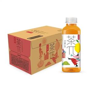 Nongfu 용수철 티 파이 레몬 레드 티 맛, 케이스 당 500ml * 15 병