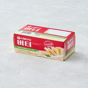 [서울우유] 국산 유크림 100% 무염 버터 450g