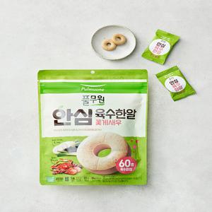 [풀무원] 자연한알육수 꽃게새우_4g*22ea