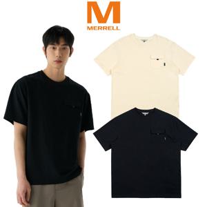 머렐 남성 포켓 반팔 티셔츠 M24M2-MHT601