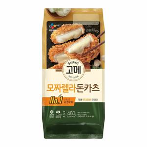 CJ 고메 바삭튀겨낸 모짜렐라 돈카츠450g x 3개