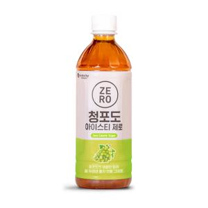 청포도 아이스티 제로칼로리 음료 500ml 24개입