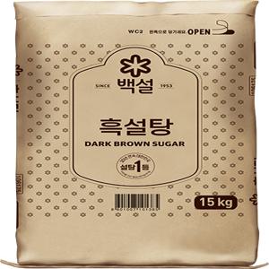 백설 흑설탕 15kg /대용량 업소용