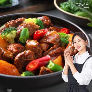 더복순 박솔미 한우 순살 갈비찜 500g 3팩 소갈비찜