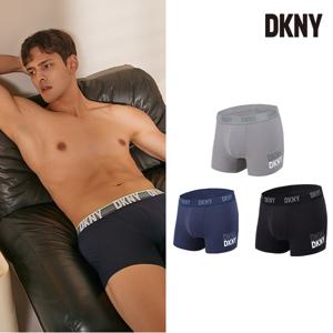 CJ단독 [DKNY] 남성 시크 드로즈 3종 세트 (그레이+블루+블랙)