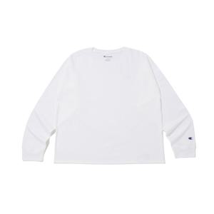 [챔피온] [[23FW]] CKTS3F204WT [US][친환경] 5.5oz Classic Jersey C로고 긴팔 티셔츠 (WHITE)