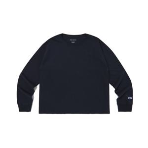 [챔피온] [[23FW]] CKTS3F204N2 [US][친환경] 5.5oz Classic Jersey C로고 긴팔 티셔츠 (NORMAL NAVY)