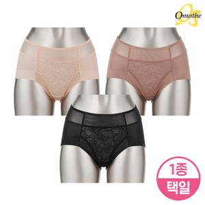 U라인 가슴보정 삼각 더블패널 노와이어 보정팬티(OMOBPT013A) 1종/택일