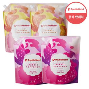 유아용 섬유유연제 2,100ml 파우치 2+2