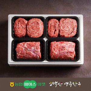 농협영주한우정성드림 실속 정육혼합세트8호 2.0kg