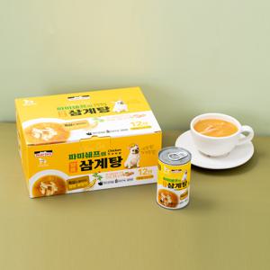 파미데이즈 강아지삼계탕 강아지죽 노견식 일품삼계탕 155g x 12