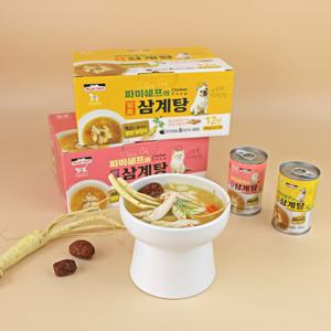 파미데이즈 고양이 삼계탕 영양보충 일품삼계탕 155g x 12