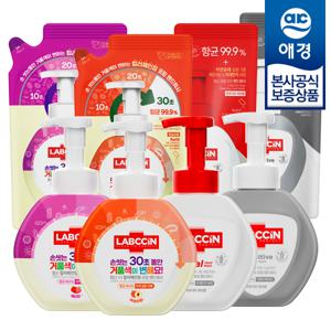 [애경]랩신 포밍 핸드워시 250ml x3개 + 리필 200ml x4개