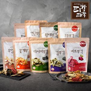 속초명물맛집 티각태각 부각 100g 골라담기