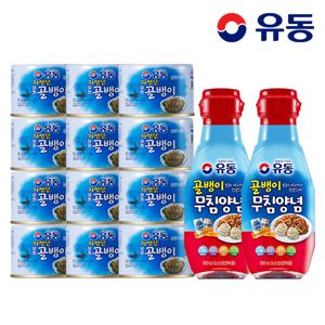 유동 자연산골뱅이 140g 12개 +무침양념 320g 2개