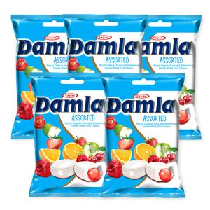 [Damla] 담라 센터필드 츄이캔디 90g x 5봉 (2세트 구매시 담라캔디1봉)