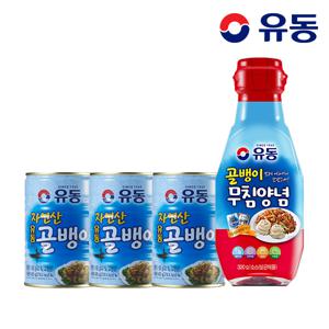 유동 자연산골뱅이 400g 3개 +무침양념 320g 1개