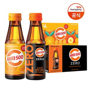 광동 비타500 오리지널 100ml x10병 +비타500 ZERO 100ml (블랙) x10병