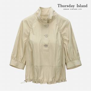 [Thursday Island] 버튼 포인트 밴드넥 점퍼(T220MJP905W)