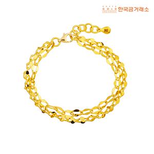 [한국금거래소]24K 라보떼 더블 팔찌 10g