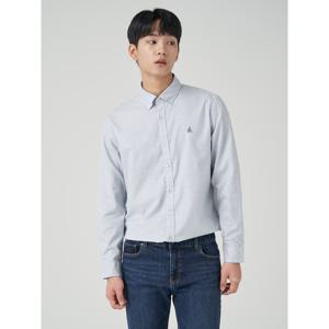 남성  빈폴  브러쉬드 하운드투스 셔츠  스카이 블루 BC3864C20Q