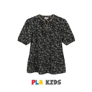 [플라스틱 아일랜드][KIDS]라운드넥 자수 원피스 PP3WO883