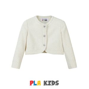 [플라스틱 아일랜드][KIDS]노카라 크롭 트위드 자켓 PP3WJ963