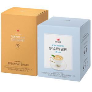 바닐라딜라이트 30T+로얄 밀크티 20T