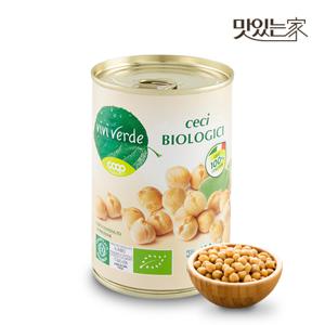 COOP 비비베르데 이탈리아 유기농 병아리콩(칙피) 400g 무첨가물 Non GMO