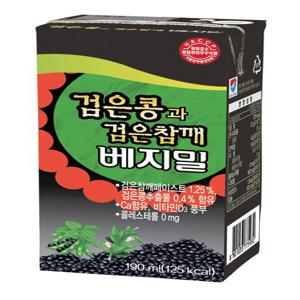 검은콩과검은참깨 베지밀 190ml×96팩