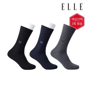 ELLE양말 신사 링크스 3족 묶음 EH3188_3