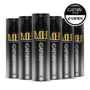 갸스비 스타일링 스프레이 매트 앤 하드 200ml 6개