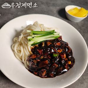 [우정제면소] 짜장면 5인분세트 생면1kg+짜장소스5봉