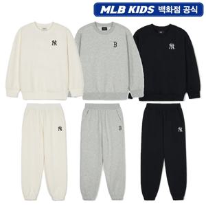 MLB키즈 맨투맨 바지 세트 7AMTB03447APTB0344-SET JS